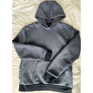 Greyson Golf Chene Hoodie Heather Blue Large Sweatshirt Pullover Men's Large